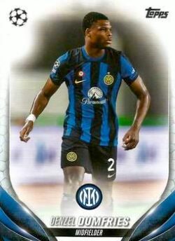 2023-24 Topps UEFA Club Competitions #009 Denzel Dumfries