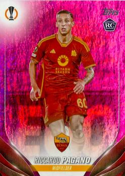 2023-24 Topps UEFA Club Competitions #012 Pink Sparkle Riccardo Pagano