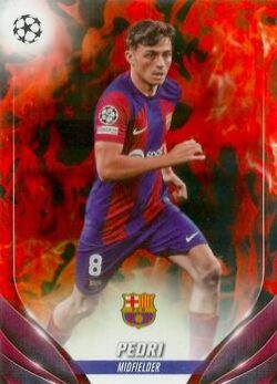 2023-24 Topps UEFA Club Competitions #015 Inferno Pedri