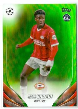 2023-24 Topps UEFA Club Competitions #022 Green Isaac Babadi SN199