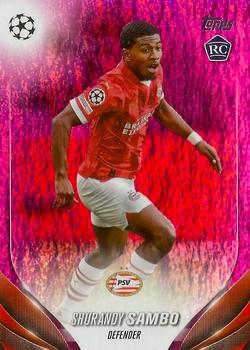 2023-24 Topps UEFA Club Competitions #027 Pink Sparkle Shurandy Sambo