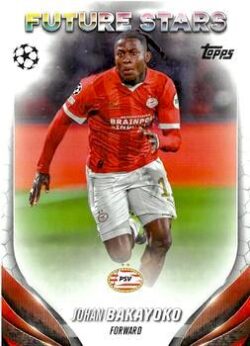 2023-24 Topps UEFA Club Competitions #033 Johan Bakayoko