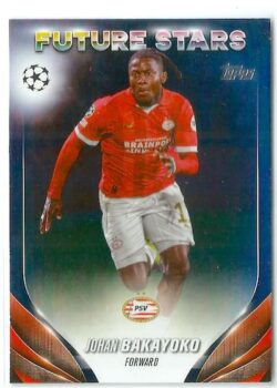 2023-24 Topps UEFA Club Competitions #033 Navy Blue Johan Bakayoko SN250