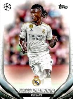 2023-24 Topps UEFA Club Competitions #036 Eduardo Camavinga