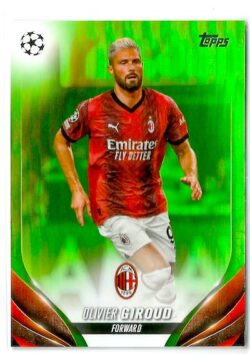 2023-24 Topps UEFA Club Competitions #043 Green Olivier Giroud SN199