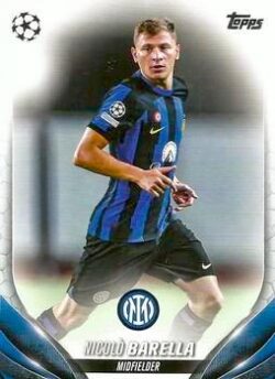 2023-24 Topps UEFA Club Competitions #051 Nicolò Barella