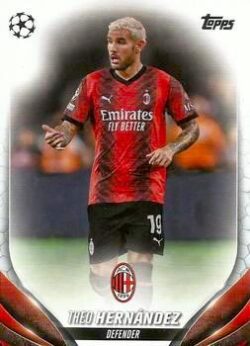 2023-24 Topps UEFA Club Competitions #054 Theo Hernández