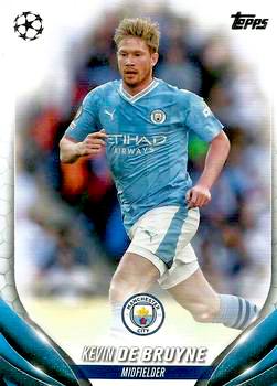 2023-24 Topps UEFA Club Competitions #085 Kevin De Bruyne