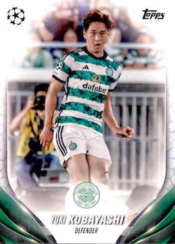 2023-24 Topps UEFA Club Competitions #087 Yuki Kobayashi