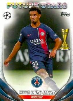 2023-24 Topps UEFA Club Competitions #159 Warren Zaïre-Emery