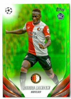 2023-24 Topps UEFA Club Competitions #165 Green Yankuba Minteh SN199