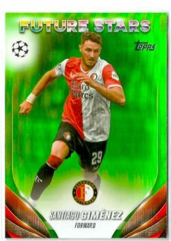 2023-24 Topps UEFA Club Competitions #195 Green Santiago Giménez SN199