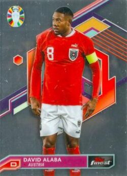 2023 Topps Finest Road to UEFA EURO 2024 #001 David Alaba