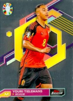 2023 Topps Finest Road to UEFA EURO 2024 #009 Youri Tielemans