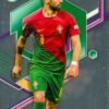 2023 Topps Finest Road to UEFA EURO 2024 #065 Bruno Fernandes