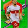 2023 Topps Finest Road to UEFA EURO 2024 #091 Green Hakan Çalhanoğlu SN99