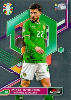 2023 Topps Finest Road to UEFA EURO 2024 #100 Mikey Johnston