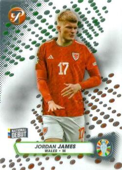 2023 Topps Pristine Road to UEFA EURO 2024 #165 Jordan James