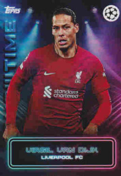 2023 Topps Showtime #NN Virgil van Dijk