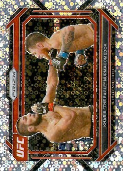 2023 Panini Prizm UFC #045a Under Card Prizm Nickname Variation Khabib "The Eagle" Nurmagomedov