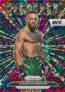 2023 Panini Prizm UFC #13 Fearless Under Card Prizm Conor McGregor