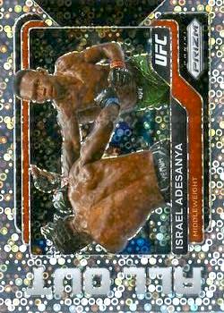 2023 Panini Prizm UFC #2 All Out Under Card Prizm Israel Adesanya