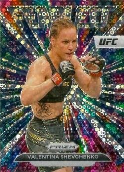 2023 Panini Prizm UFC #8 Fearless Under Card Prizm Valentina Shevchenko