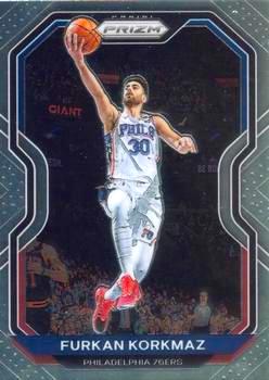 2020-21 Panini Prizm Basketball #160 Furkan Korkmaz