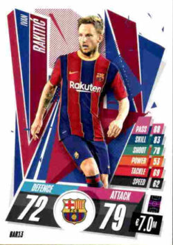 2020-21 Topps UCL Match Attax #BAR13 Ivan Rakitic