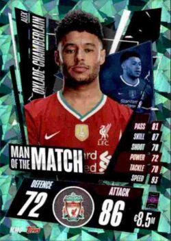 2020-21 Topps UCL Match Attax #MM06 Alex Oxlade-Chamberlain