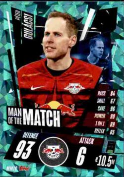 2020-21 Topps UCL Match Attax #MM16 Peter Gulacsi