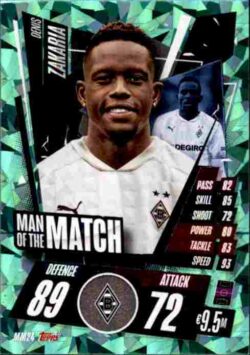 2020-21 Topps UCL Match Attax #MM24 Denis Zakaria