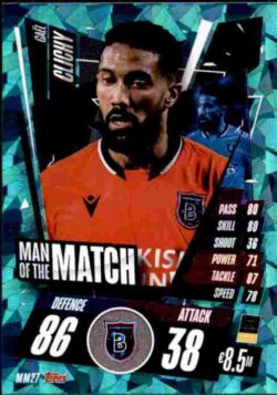 2020-21 Topps UCL Match Attax #MM27 Gael Clichy