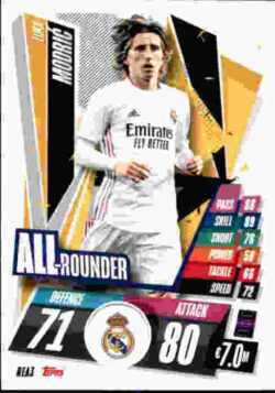 2020-21 Topps UCL Match Attax #REA03 Luka Modric