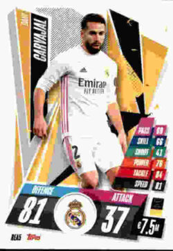 2020-21 Topps UCL Match Attax #REA05 Dani Carvajal