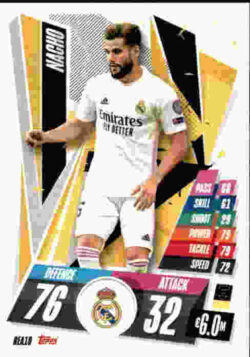 2020-21 Topps UCL Match Attax #REA10 Nacho Fernandez