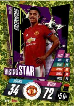 2020-21 Topps UCL Match Attax #RS09 Mason Greenwood