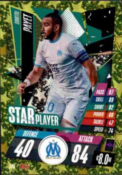 2020-21 Topps UCL Match Attax #SP04 Dimitri Payet