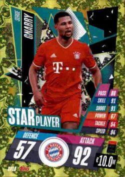 2020-21 Topps UCL Match Attax #SP10 Serge Gnabry