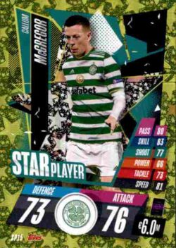 2020-21 Topps UCL Match Attax #SP15 Callum McGregor