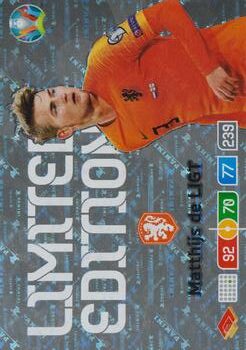 2020 Panini Euro 2020 Preview Adrenalyn XL #LE-MDL Matthijs de Ligt