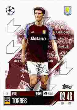 2024-25 Topps Match Attax UCC #003 Pau Torres