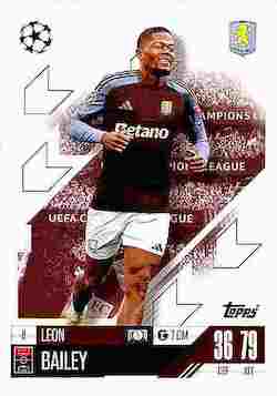 2024-25 Topps Match Attax UCC #008 Leon Bailey