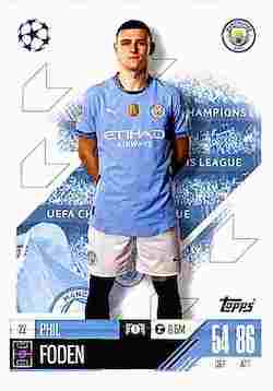 2024-25 Topps Match Attax UCC #022 Phil Foden