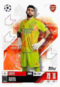 2024-25 Topps Match Attax UCC #029 David Raya