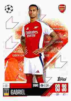 2024-25 Topps Match Attax UCC #030 Gabriel