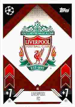 2024-25 Topps Match Attax UCC #046 Liverpool Team Badge