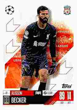 2024-25 Topps Match Attax UCC #047 Alisson Becker