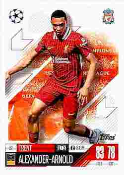 2024-25 Topps Match Attax UCC #052 Trent Alexander-Arnold