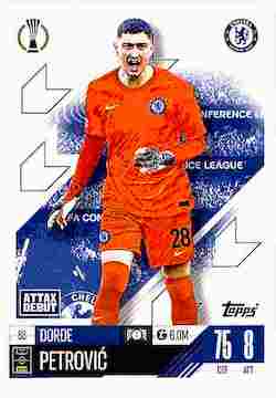 2024-25 Topps Match Attax UCC #083 Đorđe Petrović